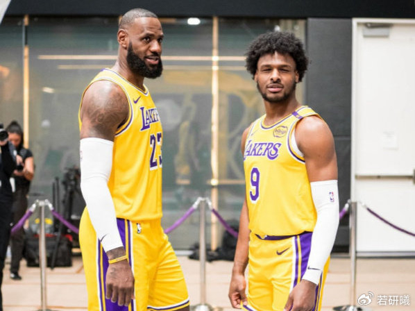 21岁的布朗尼，21岁的詹姆斯，没有对比就没有尴尬！|布朗尼·詹姆斯|nba|篮板|洛杉矶湖人队|数据_新浪体育_新浪新闻