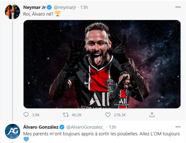 开云体育-法甲“歧视门”又出续集 内马尔与阿尔瓦罗斗图互喷